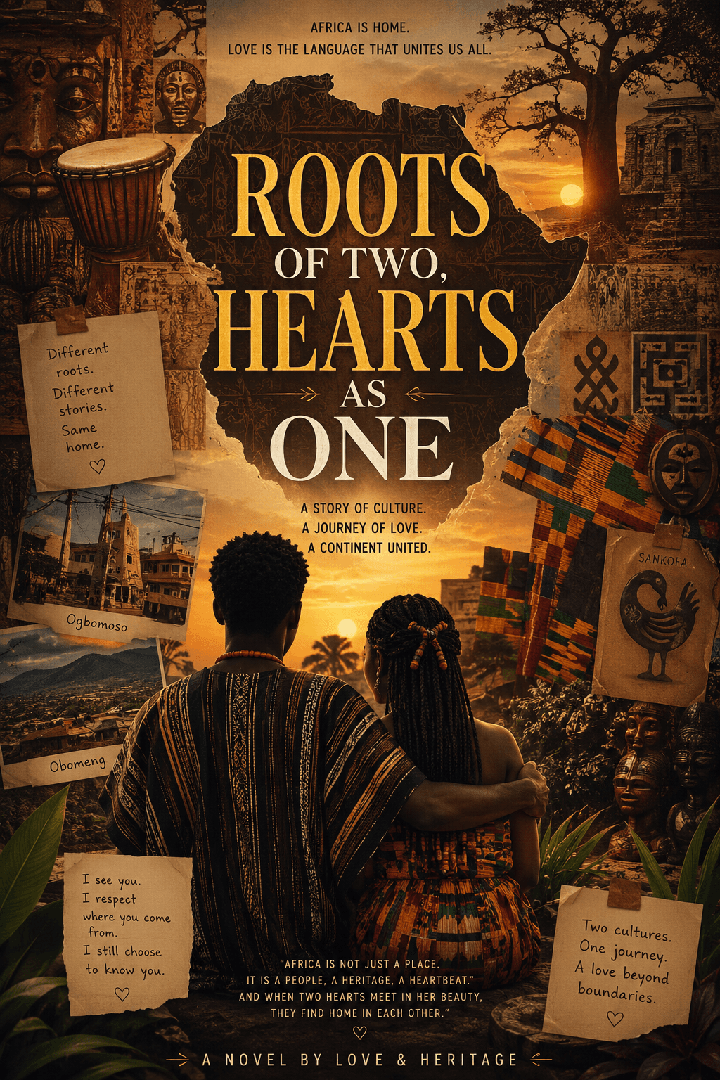 Roots of two, hearts as one.