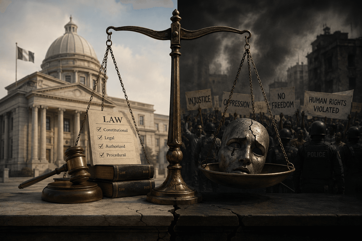 Can a Government Be Legal and Still Be Unjust?
